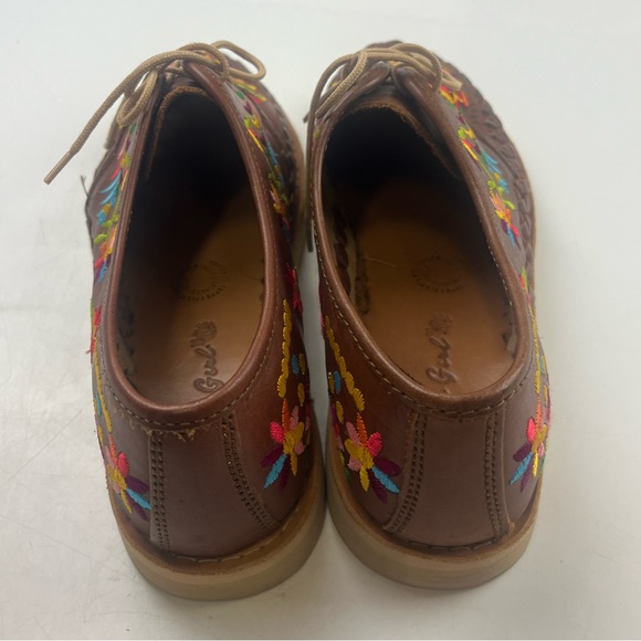 Agave Girl Embroidered Otomi Loafers G88-20 - Picture 7 of 11
